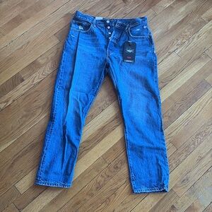 NWT Levi 501 Original Cropped Jeans